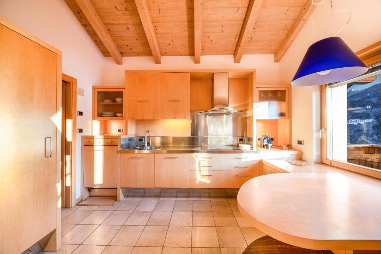 Apartmán La Pratolina Attico Castello-Molina di Fiemme Exteriér fotografie